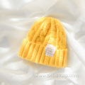 Warm Wool Embroidery Knitted Beanie Hats